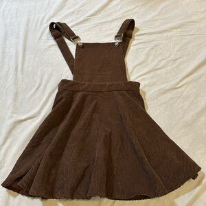 SHEIN Chocolate Corduroy Dress